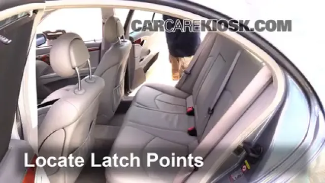 2005 Mercedes-Benz E320 CDI 3.2L 6 Cyl. Turbo Diesel Car Seats Install